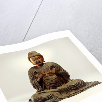 Seated figure of Amida Buddha. Japan, 13th century by Unknown