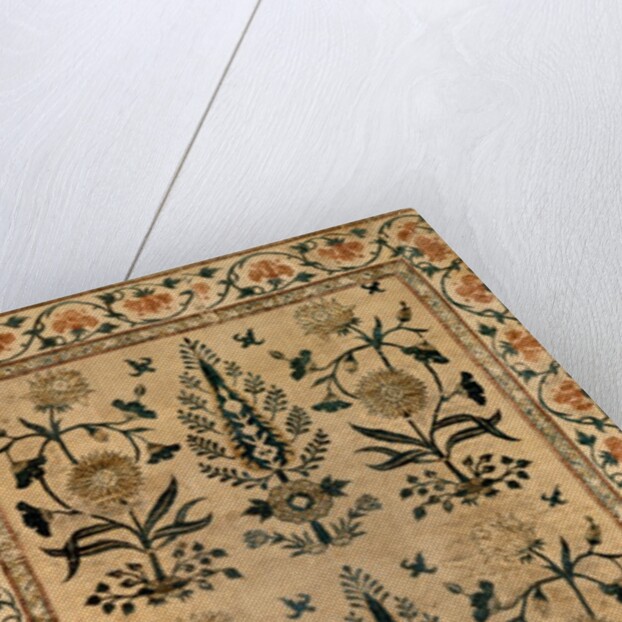 Floorspread. India, late 17th century by Unknown