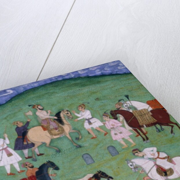 A Game of Polo. India, 17th century by Unknown
