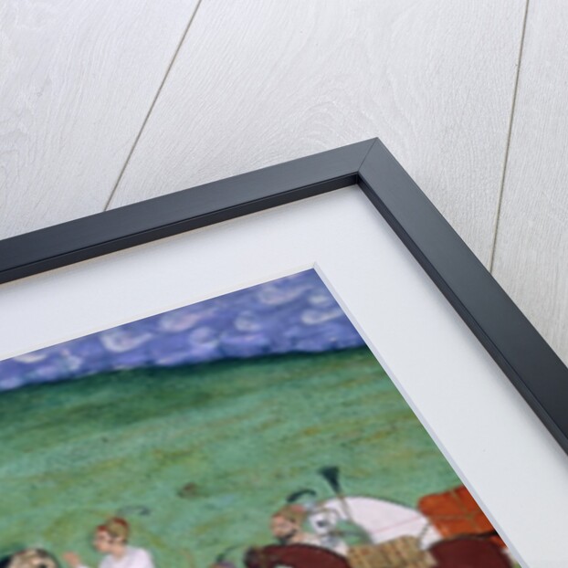 A Game of Polo. India, 17th century by Unknown