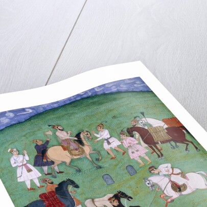 A Game of Polo. India, 17th century by Unknown