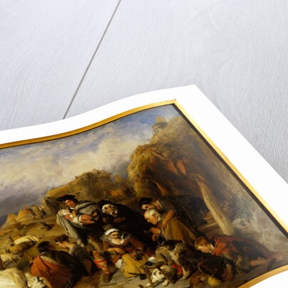 The Drover's Departure, a Scene in the Grampians by Edwin Henry LandseerRA) (Sir