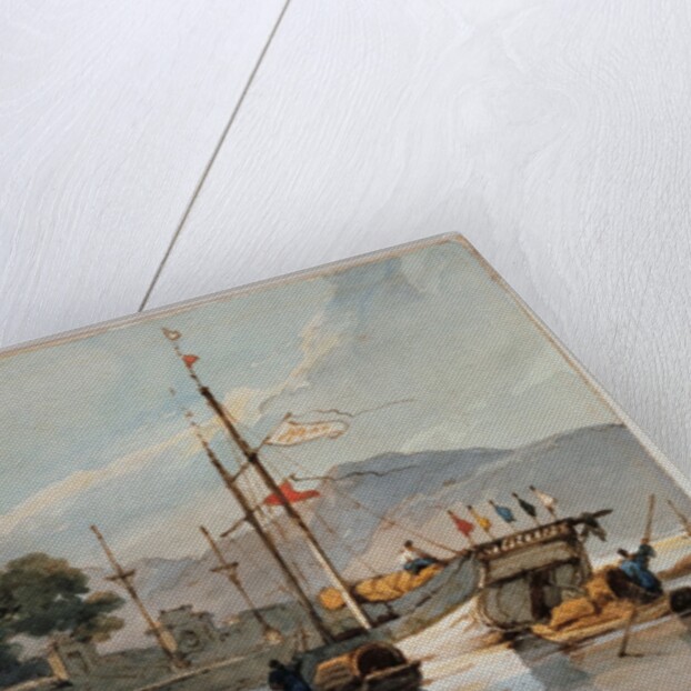 Shipping on a Chinese River by George Chinnery