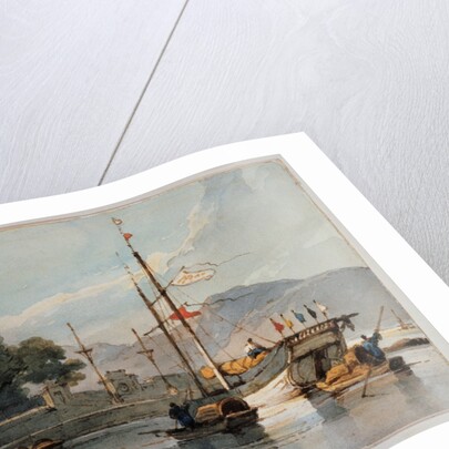 Shipping on a Chinese River by George Chinnery