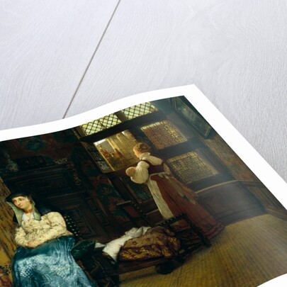 The Visit by Lawrence Alma-Tadema