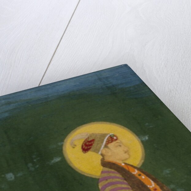 A ruler with halo by Unknown