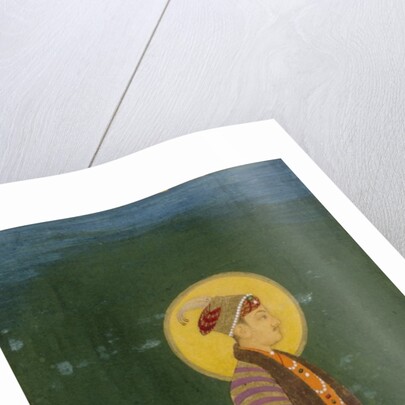 A ruler with halo by Unknown