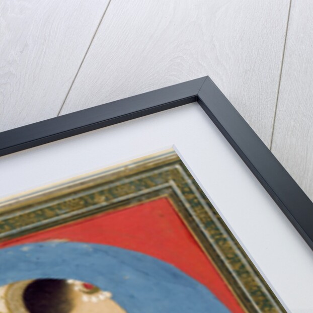 A lady holding a flower. Mughal, India, 18th century by Unknown