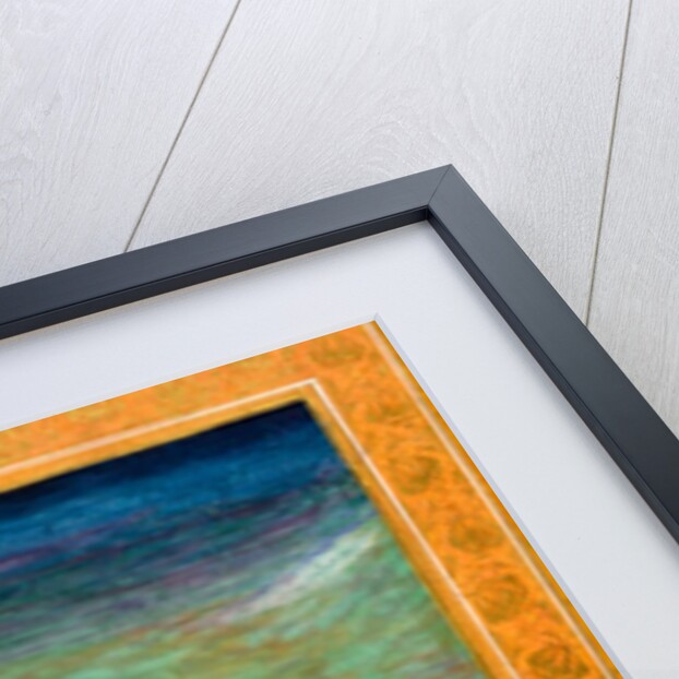 A lady holding a flower by Unknown