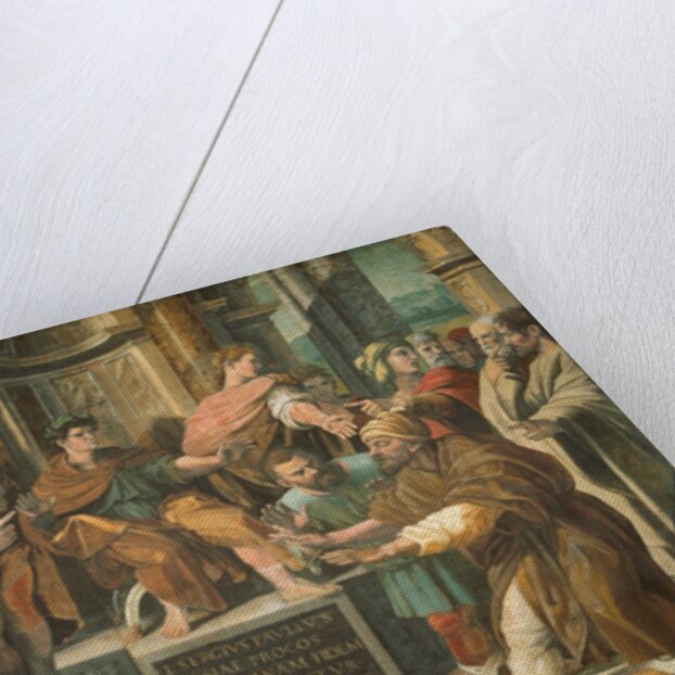 The Conversion of the Proconsul by Raphael