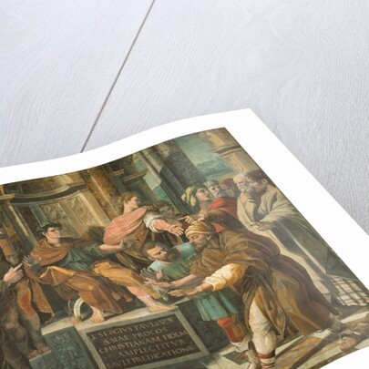 The Conversion of the Proconsul by Raphael