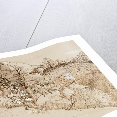 The Primitive Cottage by Samuel Palmer