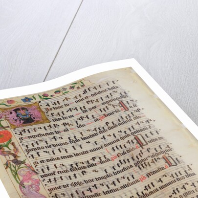 Leaf from an Antiphoner. Netherlands, early 16th century by Unknown