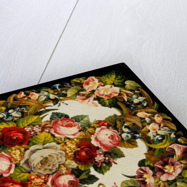 Embroidered Panel. England, mid-19th century by Unknown