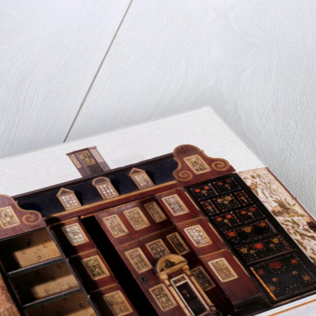 Doll's house wardrobe by Anonymous