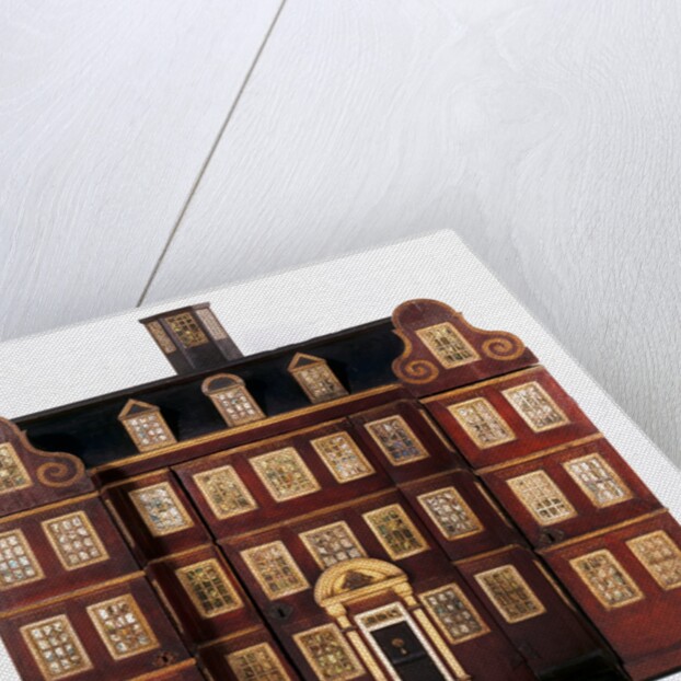 Doll's house wardrobe by Anonymous