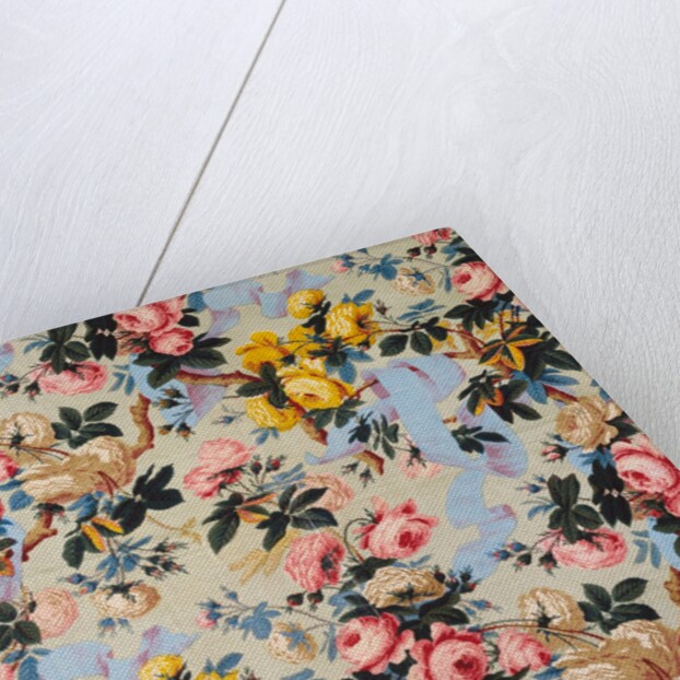 Chintz curtain. Lancashire, England, mid-19th century by Unknown