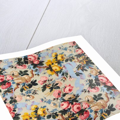 Chintz curtain. Lancashire, England, mid-19th century by Unknown