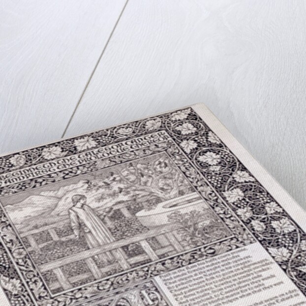 Trial page from The Canterbury Tales by William Morris