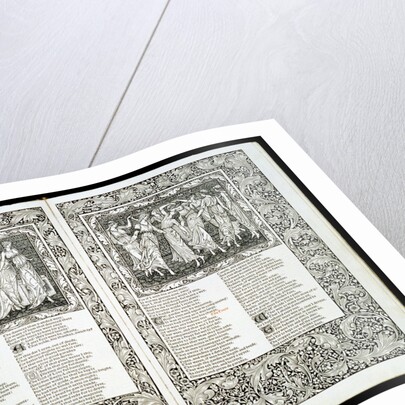 Pages from The Works of Geoffrey Chaucer by William Morris