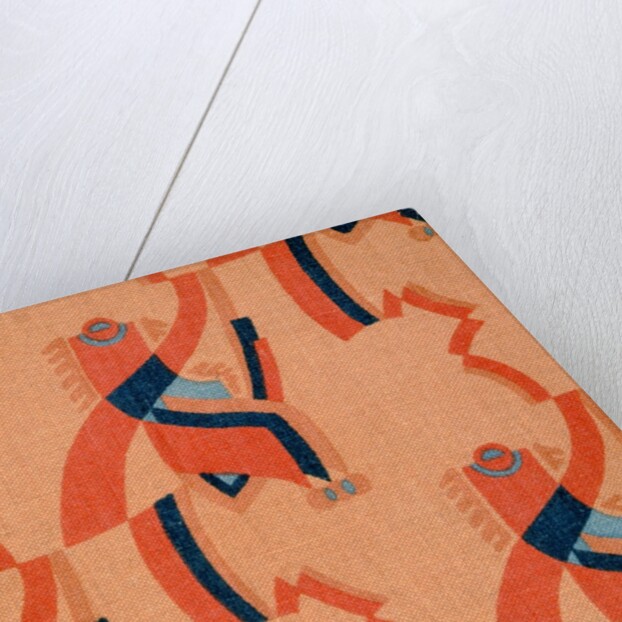 Furnishing fabric with abstract design by F. Gregory Brown