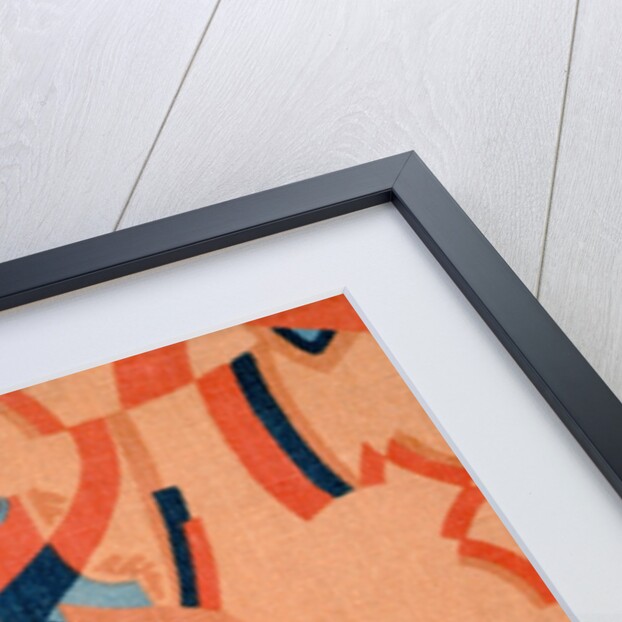 Furnishing fabric with abstract design by F. Gregory Brown