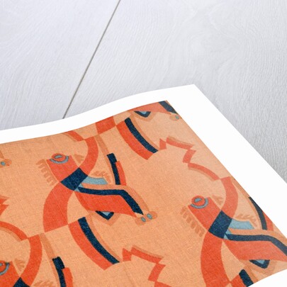 Furnishing fabric with abstract design by F. Gregory Brown