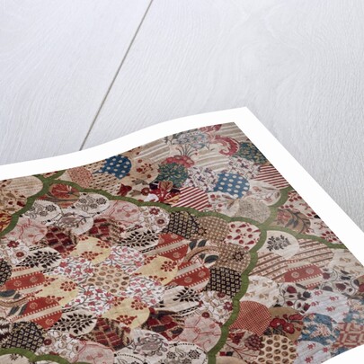 Cover made from shell-shaped patches by unknown
