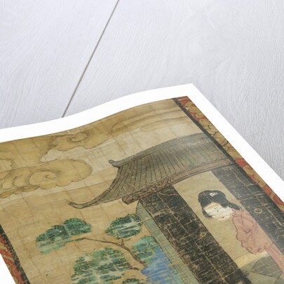 Hanging scroll depicting Confucian subjects by Unknown