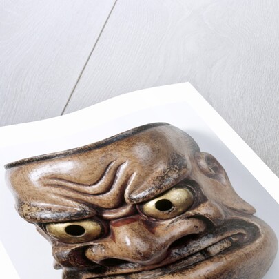 Japanese No Theatre Mask by Unknown