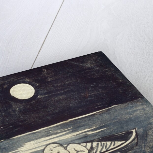 Infant in Boat by William Frend De Morgan