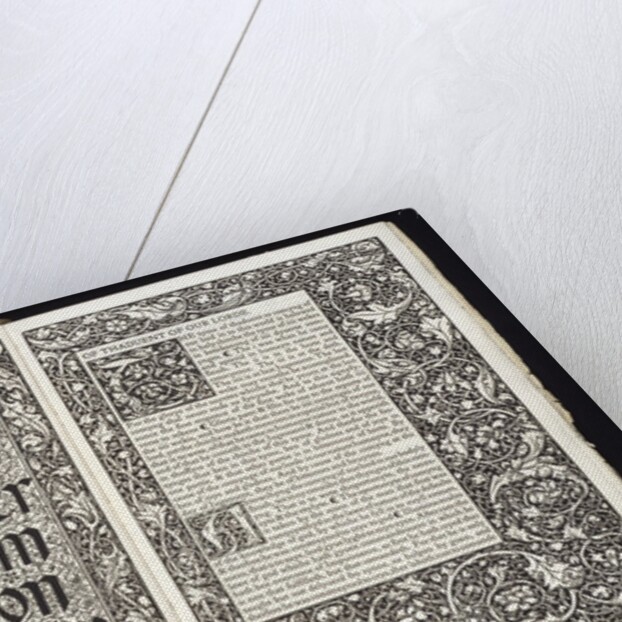 Title page of The Golden Legend by William Morris