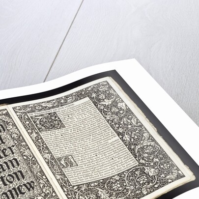 Title page of The Golden Legend by William Morris