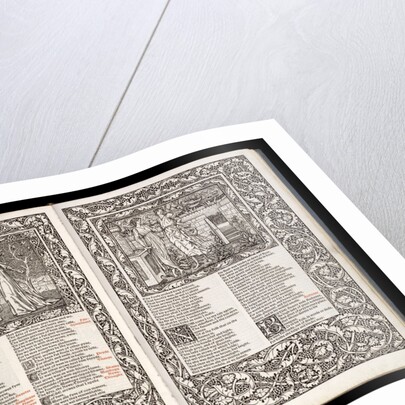 Pages from The Works of Geoffrey Chaucer by William Morris