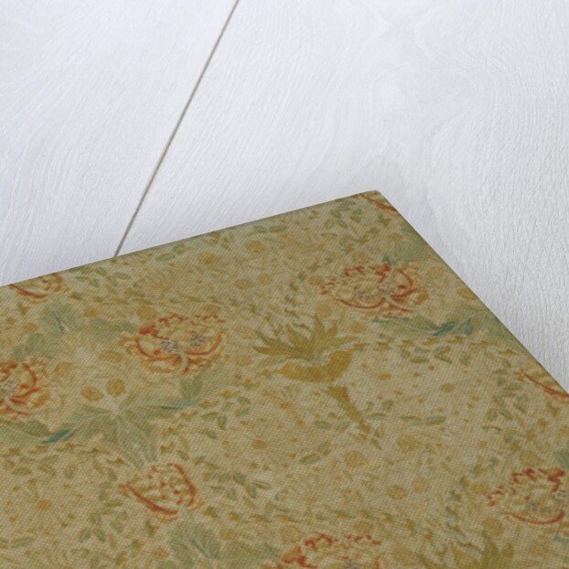 Flower garden curtain by William Morris