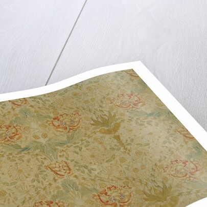 Flower garden curtain by William Morris