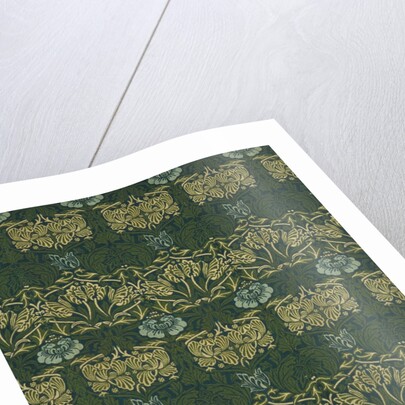 Tulip and Rose furnishing fabric by William Morris
