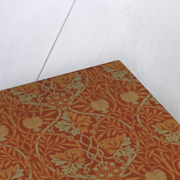 Vine and Pomegranate furnishing fabric by William Morris & Kate Faulkner
