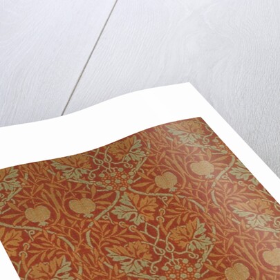 Vine and Pomegranate furnishing fabric by William Morris & Kate Faulkner