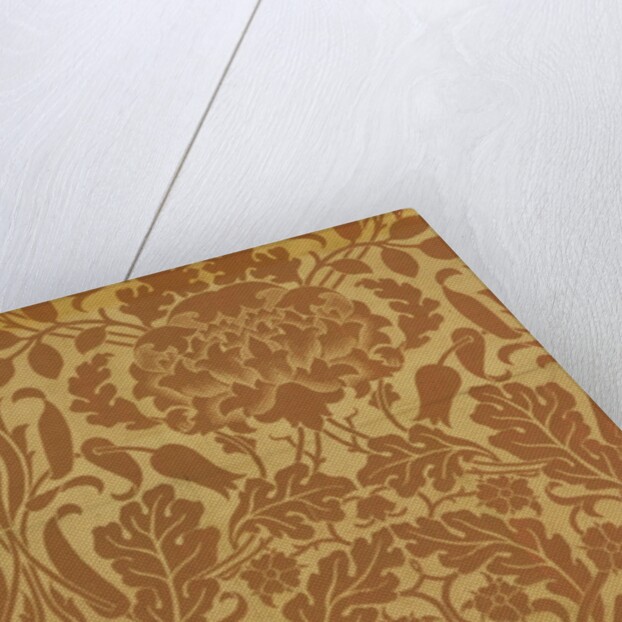 Oak furnishing fabric by William Morris