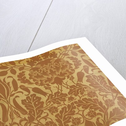 Oak furnishing fabric by William Morris