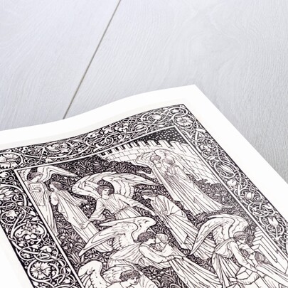 Trial proof sheet of The Golden Legend by William Morris