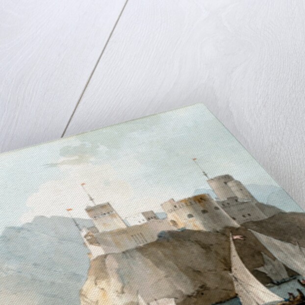 Forts at Muscat by William Daniell