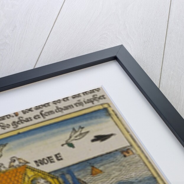 Noah's Ark, illustration from the Nuremberg Bible. Germany, 1495 by Anonymous