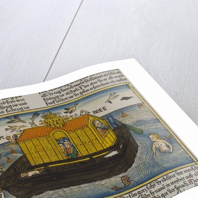 Noah's Ark, illustration from the Nuremberg Bible. Germany, 1495 by Anonymous