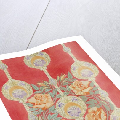 Textile design by Albert Edward Hayes