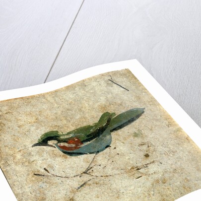 Bird on a branch. Pozzuoli, Italy, 2nd century by Unknown