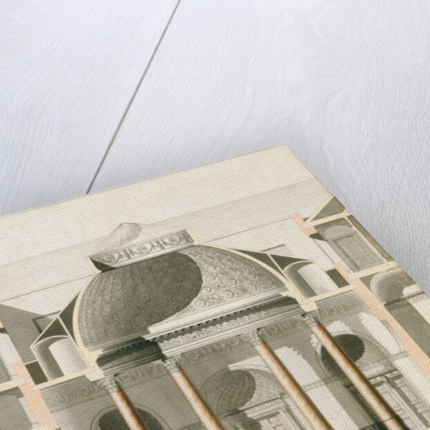 Cut away elevation of part of Wardour Castle by James Pain