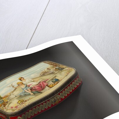 Biscuit tin by Boorne & Stevens Huntley