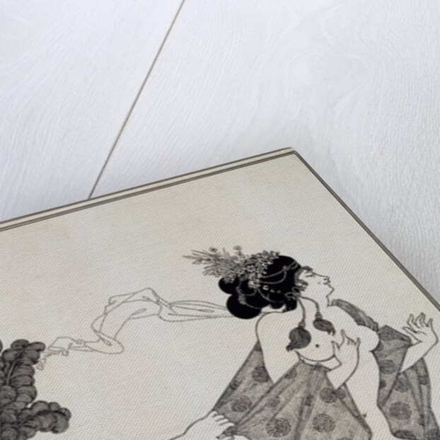 Cinesias Entreating Myrrhine to Coition by Aubrey Beardsley